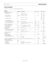 AD8656WARMZ-REEL Datasheet Pagina 3