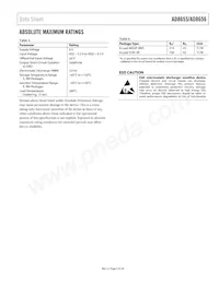 AD8656WARMZ-REEL Datasheet Page 5