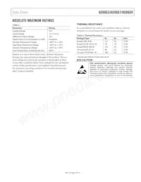 AD8663ACPZ-REEL Datasheet Pagina 5