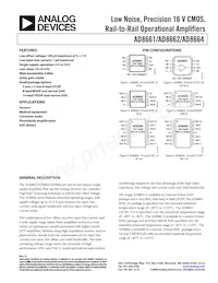 AD8664ARZ-REEL Datasheet Cover