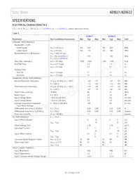 AD9631AR-REEL7 Datasheet Page 3