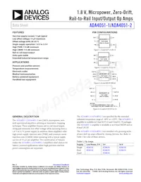 ADA4051-1AKSZ-R2 Datenblatt Cover