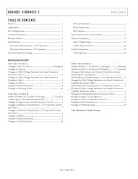 ADA4051-1AKSZ-R2 Datasheet Pagina 2