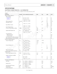 ADA4051-1AKSZ-R2 Datasheet Pagina 3