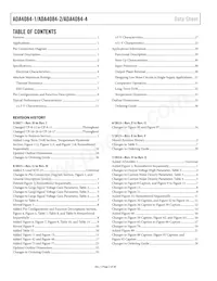 ADA4084-4ACPZ-RL Datasheet Page 2