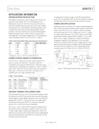 ADA4310-1ACPZ-R2 Datasheet Pagina 11