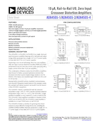 ADA4505-1ACBZ-RL Datasheet Cover