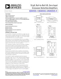 ADA4505-1ACBZ-RL Datenblatt Cover