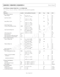 ADA4505-1ACBZ-RL Datasheet Page 4