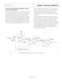 ADA4505-1ACBZ-RL Datasheet Pagina 17