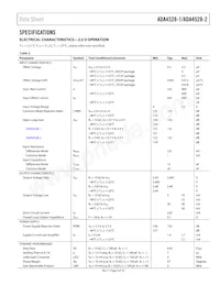 ADA4528-1ACPZ-R2 Datasheet Pagina 3