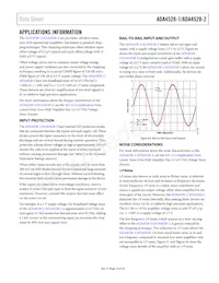 ADA4528-1ACPZ-R2 Datasheet Page 19