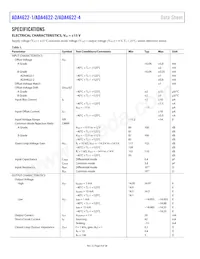 ADA4622-4ARZ-R7 Datasheet Page 4