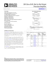 ADA4638-1ARZ-RL Datenblatt Cover