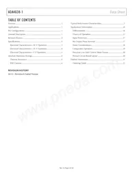 ADA4638-1ARZ-RL Datasheet Pagina 2