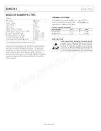 ADA4638-1ARZ-RL數據表 頁面 6