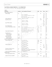 ADA4661-2ACPZ-RL Datasheet Page 5