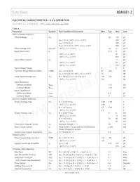 ADA4661-2ACPZ-RL Datasheet Pagina 7