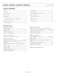 ADA4692-2ACPZ-RL Datasheet Pagina 2