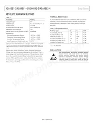 ADA4692-2ACPZ-RL Datasheet Pagina 6