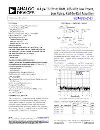 ADA4805-2TRMZ-EPR7 Datasheet Cover