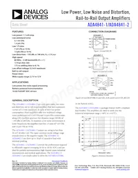 ADA4841-2YCPZ-R2 Datasheet Copertura