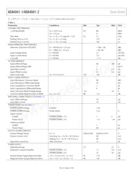 ADA4841-2YCPZ-R2 Datasheet Page 4