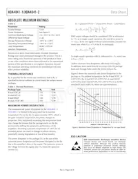 ADA4841-2YCPZ-R2 Datasheet Page 6