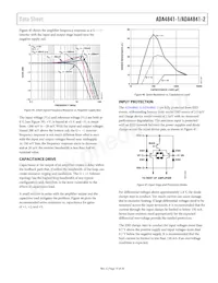 ADA4841-2YCPZ-R2 Datasheet Page 15