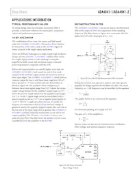 ADA4841-2YCPZ-R2 Datasheet Page 17