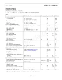 ADA4850-1YCPZ-RL數據表 頁面 3