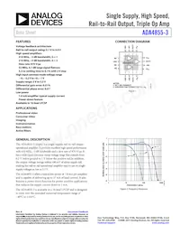 ADA4855-3YCPZ-R2 Datenblatt Cover