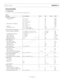 ADA4855-3YCPZ-R2 Datasheet Pagina 3