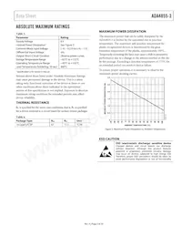 ADA4855-3YCPZ-R2 Datasheet Page 5