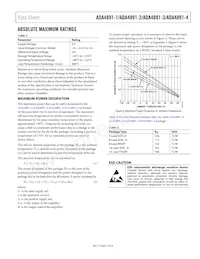 ADA4891-4ARZ-RL Datasheet Page 7