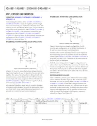 ADA4891-4ARZ-RL Datasheet Page 16