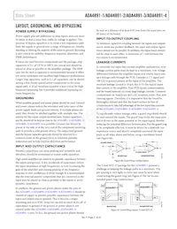 ADA4891-4ARZ-RL Datasheet Page 21