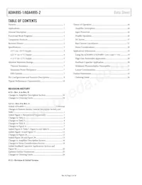 ADA4895-1ARJZ-RL Datasheet Pagina 2