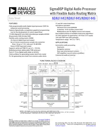 ADAU1442YSVZ-3A-RL數據表 封面