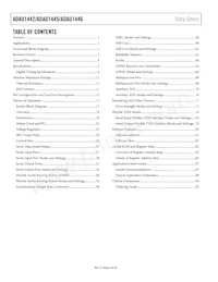 ADAU1442YSVZ-3A-RL Datasheet Pagina 2