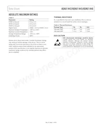 ADAU1442YSVZ-3A-RL Datasheet Pagina 11