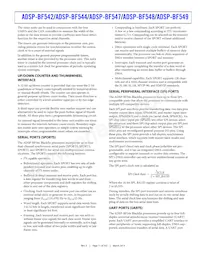 ADBF549WBBCZ5M03 Datasheet Page 11