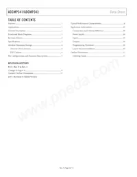 ADCMP341YRJZ-REEL7 Datasheet Page 2