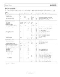 ADCMP391ARZ-RL7 Datasheet Pagina 3