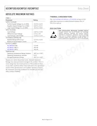 ADCMP581BCPZ-R2 Datasheet Page 6