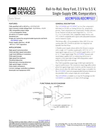 ADCMP606BKSZ-R2 Datasheet Cover