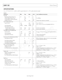 ADM1186-1ARQZ-REEL Datasheet Pagina 4