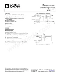 ADM1232ARN-REEL7數據表 封面