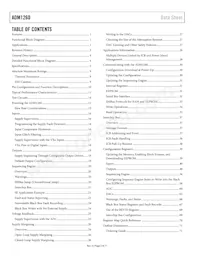 ADM1260ACPZ-RL7 Datasheet Pagina 2