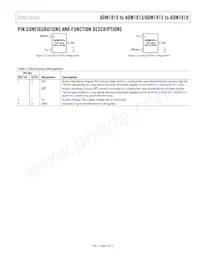 ADM1818-R23AKS-RL7 Datasheet Page 5